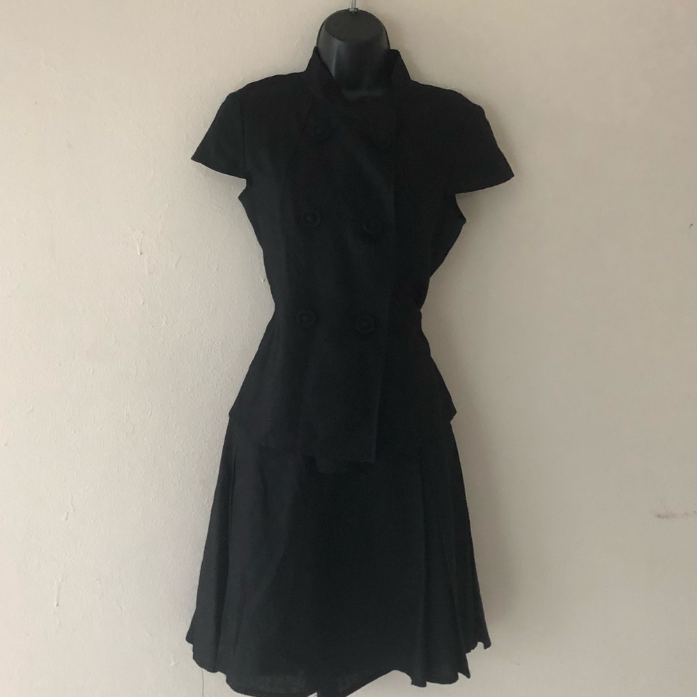 Banana republic, two piece linen skirt and jacket